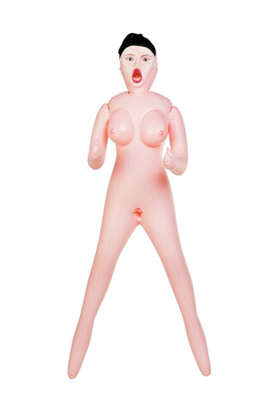 Кукла надувная Scarlett, рыжая, Toyfa Dolls-X Passion, с тремя отверстиями (Цвет: светлокожая)