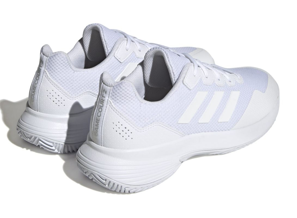 Мужские теннисные кроссовки Adidas GameCourt 2 M - cloud white/matte silver