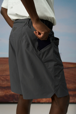 Шорты Nothomme Blue Monte Pressed-Seam Casual Hiking Shorts "Rock-Face Grey"