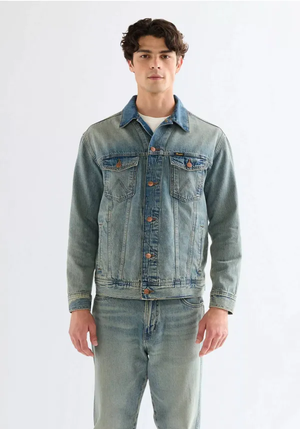 Куртка джинсовая мужская WRANGLER ANTI FIT JACKET CANYON SHADE