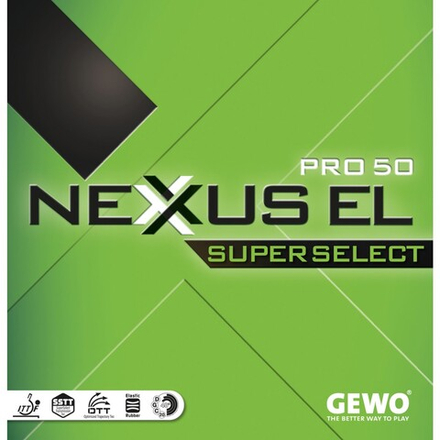Накладка для настольного тенниса GEWO Nexxus EL Pro 50 Super Select
