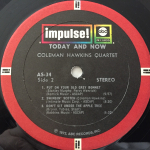 Coleman Hawkins - Today And Now - US 1972 Impulse Stereo