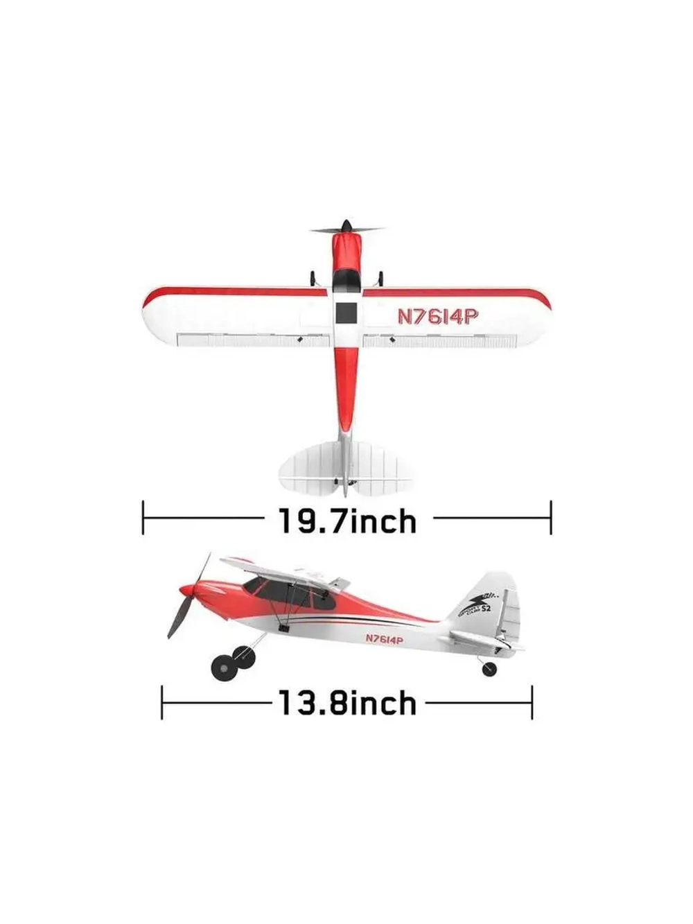 Радиоуправляемый самолет Sport Cub 500мм 4ch LiPo RTF
