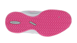 Juniorskie buty tenisowe Lotto Mirage 300 All Round Junior - vapor gray/vivid fuchia/cool gray