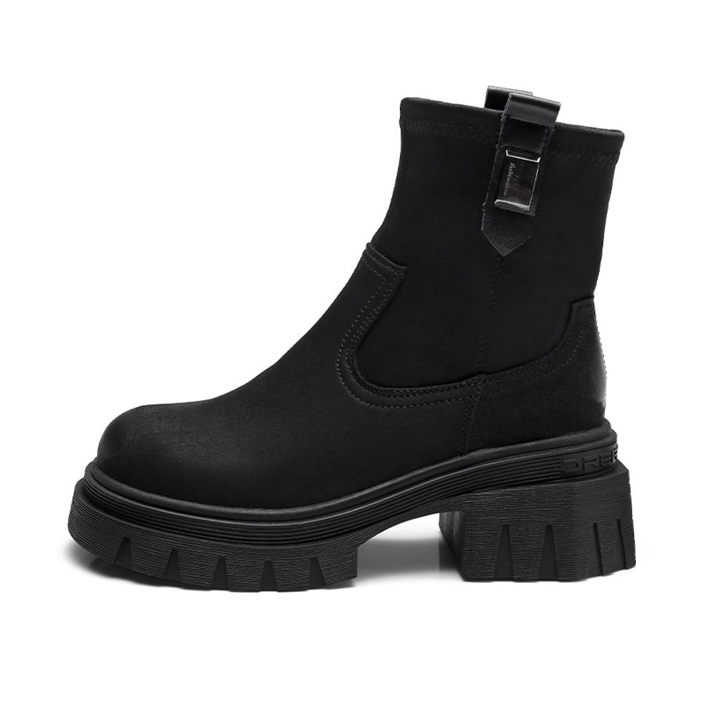 QIANGREN 3515 Ankle Boots Women"s Black Brown