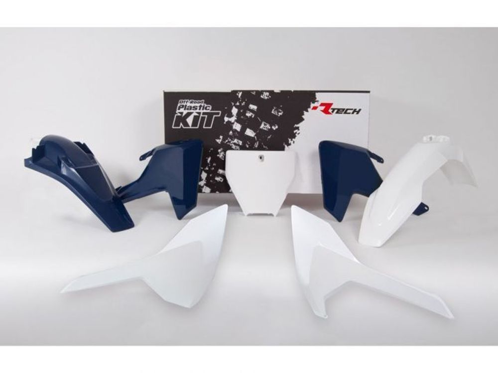 Комплект пластика для Husqvarna TC125, TC-TX250-300, FC250-450 RTech R-KITHSQ-OEM-516 Комплект пластика для Husqvarna TC125, TC-TX250-300, FC250-450 RTech R-KITHSQ-OEM-516