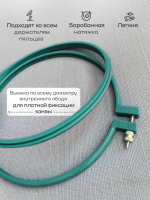 Набор пяльцы для вышивания круглые 2шт, серые (диаметр 19см и 24см)