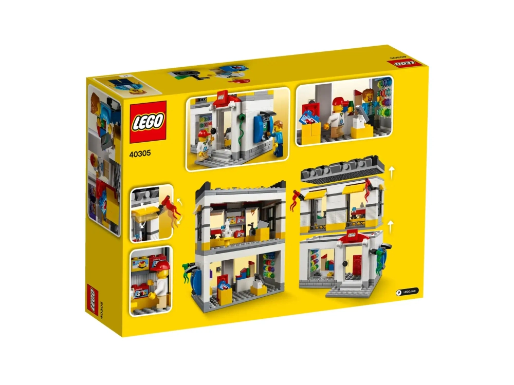 Конструктор LEGO 40305 Фирменный магазин LEGO в микромасштабе