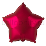 Фольгированная фигура, звезда, 18"/46СМ Сатин Cherry