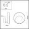 Настенный светодиодный светильник Odeon Light Hightech Mondy 3899/7WW