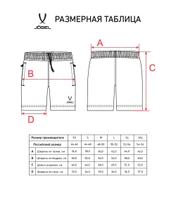 Шорты ESSENTIAL Athlete Shorts, темно-синий - изображение 16