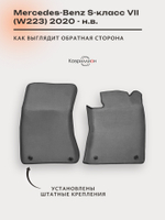 Передние автомобильные коврики ЭВА с бортами для Mercedes-Benz S-класс VII (W223) 20-н.в.