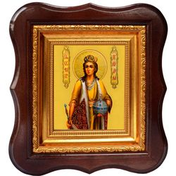 Есфирь святая царица. Икона на холсте.