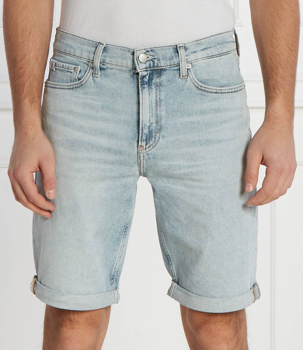 Шорты CALVIN KLEIN JEANS - голубой(J30J324871)