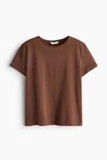Футболка с загнутым краем - H&M