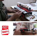 ХИТ! Приспособление / Шипорезка для соединений ласточкин хвост в комплекте с фрезой WOODWORK SMT-300