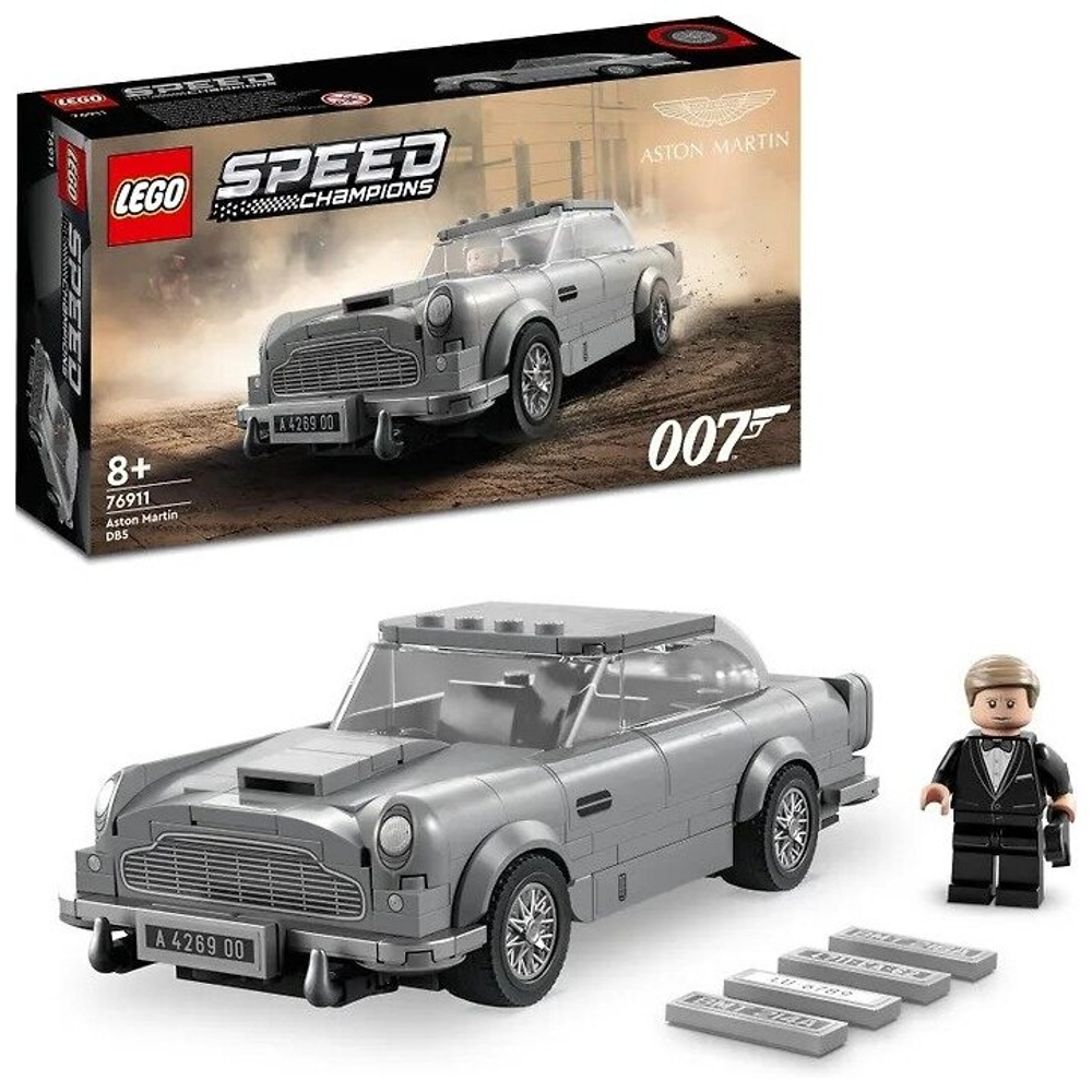 LEGO Speed Champions 76911 Aston Martin DB5 Автомобиль агента 00