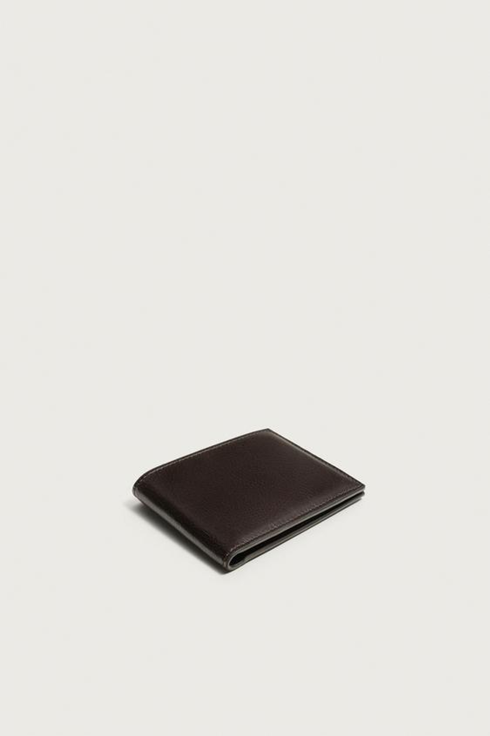 ZARA КОЖАНЫЙ КОШЕЛЕК, КОРИЧНЕВЫЙ