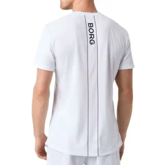 Мужская теннисная футболка Björn Borg Ace Light - brilliant white