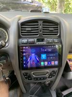 Магнитола для Hyundai Santa Fe 2000-2013 - Teyes CC2 PLUS монитор 9" QLED, Android 10, Быстрая, SIM-слот