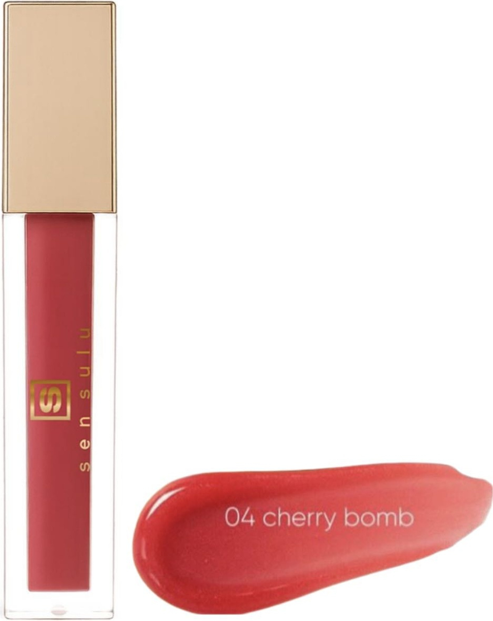 Sen Sulu Lip блеск для губ - 04 cherry bomb