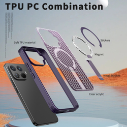 Прозрачный чехол Mesh Pro Magnetic Case для Xiaomi 17T