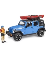 Джип Wrangler Rubicon Unlimited с каяком Bruder 02529