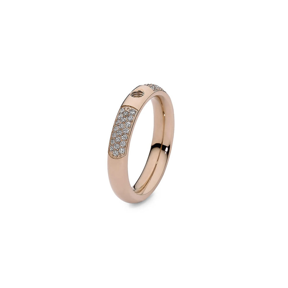 Кольцо - База Qudo  deluxe small gold 15.9 мм 626669 RG размер 16