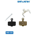 Колодки тормозные Sanjenik MD-03 для Kugoo G-Booster, M5, G1, Dualtron Thunder
