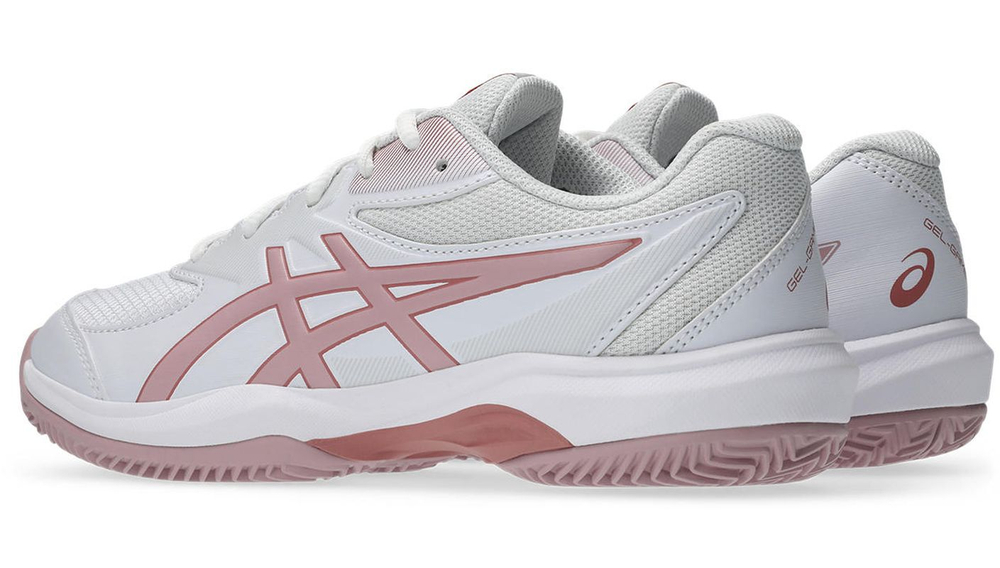 Детские Кроссовки теннисные  Asics Gel-Game GS Clay/OC - white/morganite