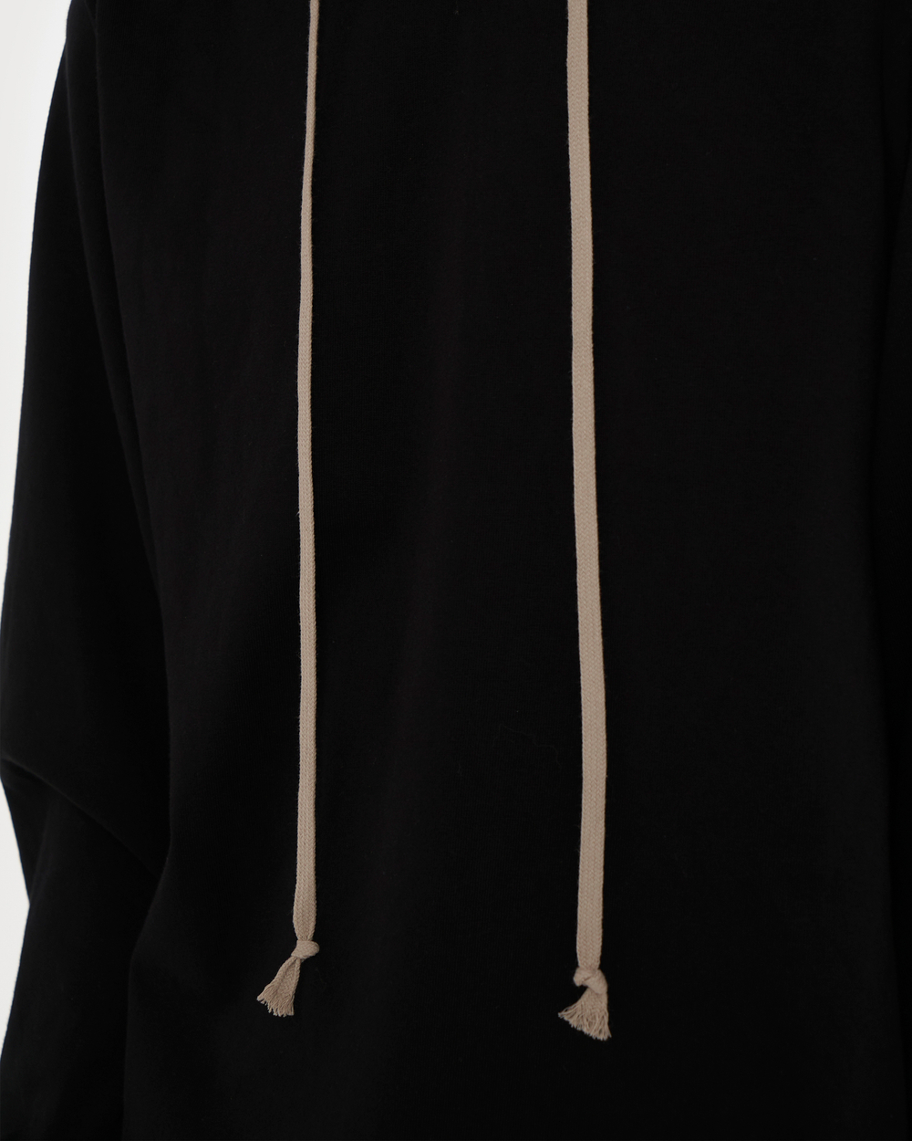 RICK OWENS DRKSHDW ХУДИ ЧЕРНАЯ CAPE SLEEVE JUMBO