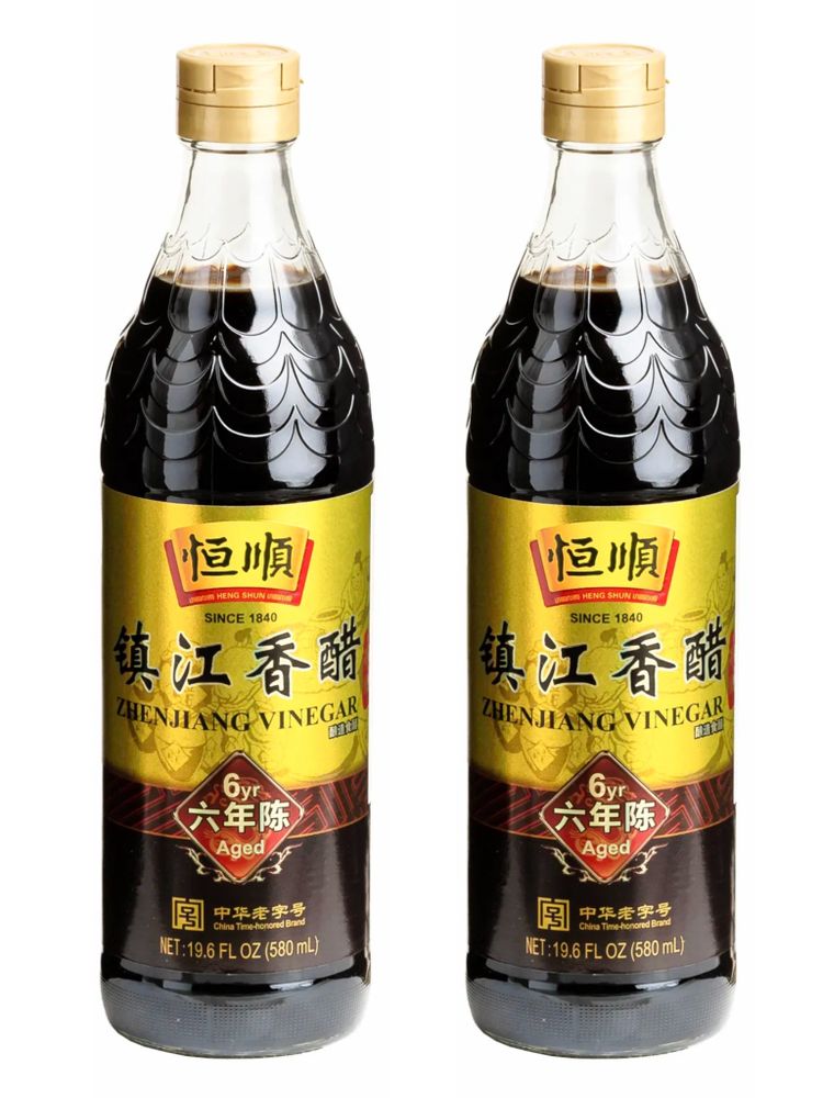 Уксус рисовый Чжэньцзянский Heng Shun 6 лет 580 мл x 2 шт