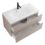 Тумба подвесная с раковиной BelBagno MARINO-1000-2C-SO-RG-P