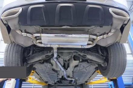 Выхлопная система с заслонками для Mercedes-Benz GLC300 2.0T