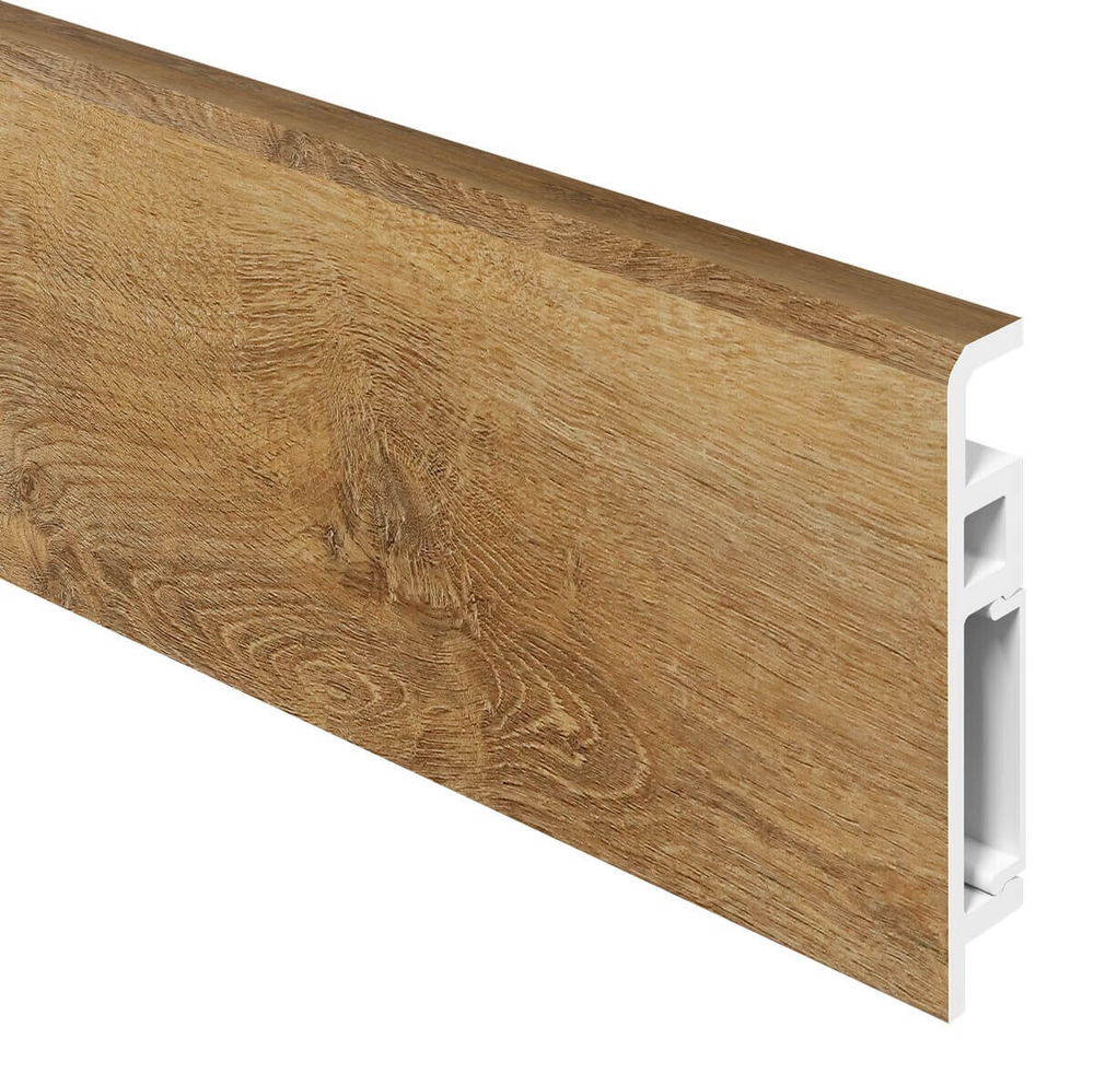 Напольный плинтус ПВХ Foresta Concept Дуб Домм FC 002 2000х70х13 мм