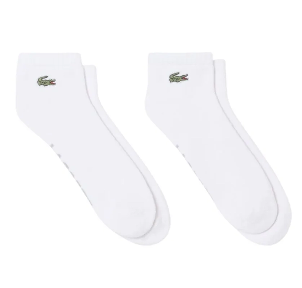 Теннисные носки Lacoste Low Sport 2P - white
