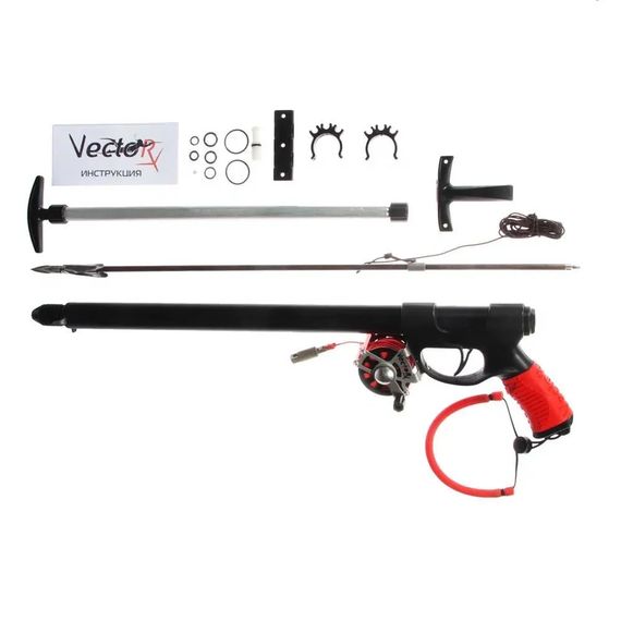 Ружье пневматическое подводное Vector (Вектор) Prime 750 с торцевой рукоятью (комплект)