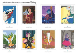Раскраска по номерам Coloriages mysteres Disney - Fees, sorciers et magiciens - Феи, колдуньи и волшебники, 128стр. - 2017256927