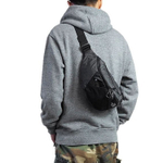 THE NORTH FACE 4L Crossbody Fanny Pack Outdoor Bag Nylon Pure Black Unisex