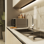 Смеситель для кухни 25k MIXLINE МЛ27-032(ML27-032) "Прима" высокий излив боковая ручка