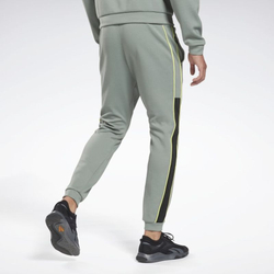 Мужские теннисные брюки Reebok Workout Ready Doubleknit M - green