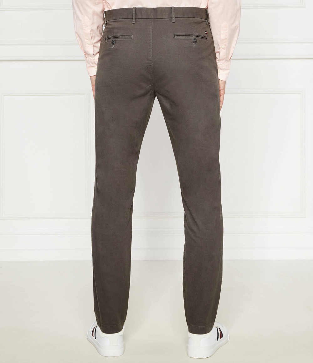 Чиносы HARLEM ESSENTIAL TWILL Tommy Hilfiger - пепельный (MW0MW35152)