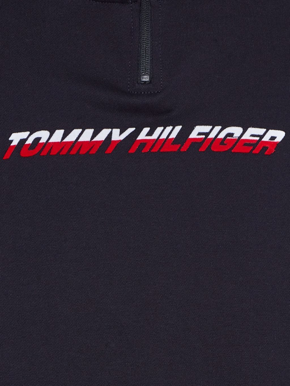 Мужская теннисная кофта Tommy Hilfiger Graphic 1/4 Zip - desert sky