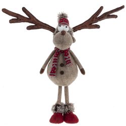 GAEM Изделие декоративное "Олень" (телескоп ноги), L22 W20 H88/35 см, 2в.