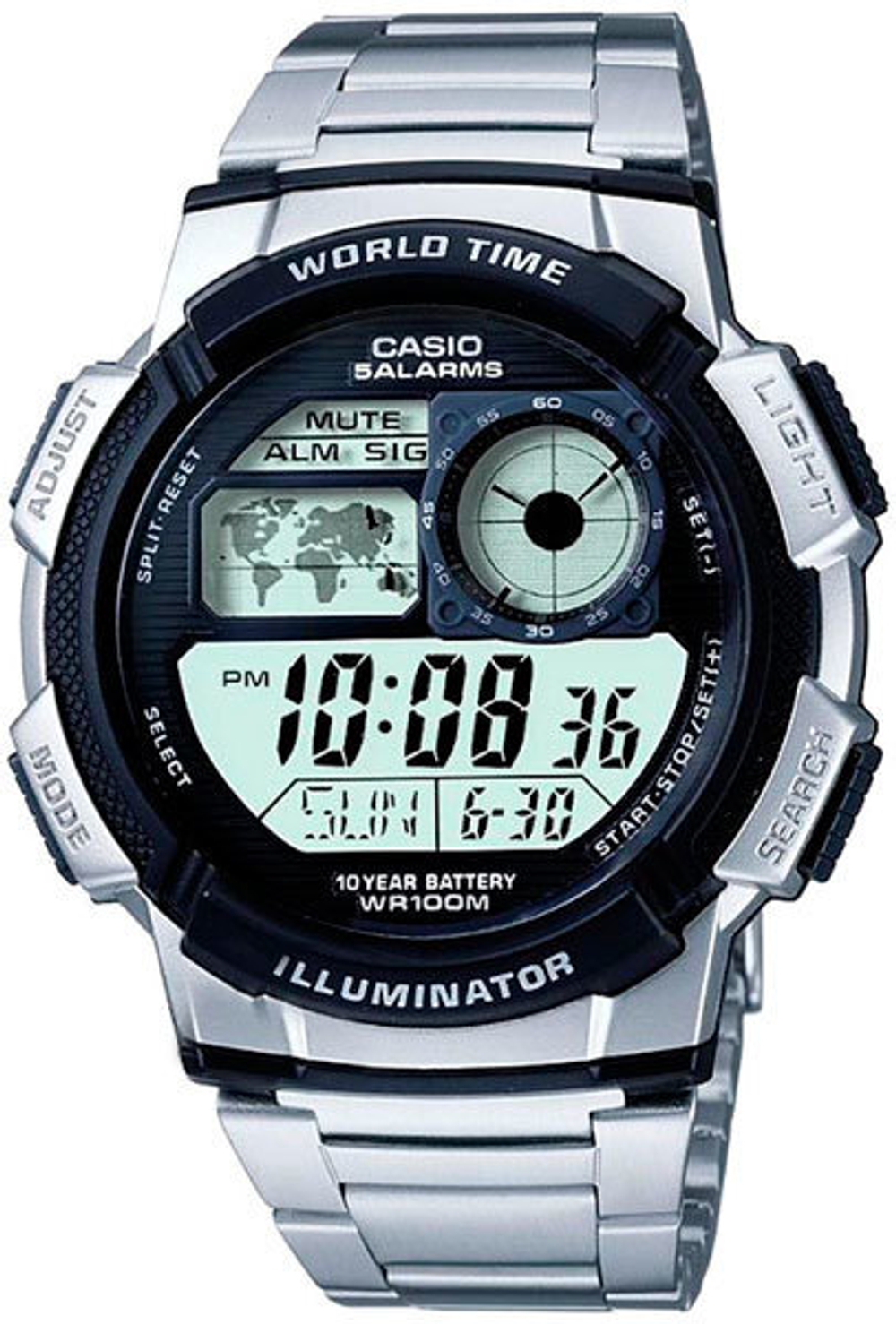Японские наручные часы Casio Collection AE-1000WD-1A