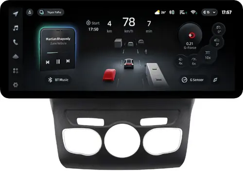 Магнитола для Citroen C4 B7, DS4 2010+ - Teyes CC4PRO монитор 12.3" 2K QLED + рамка 10, Android 13, Быстрейшая, Snapdragon 778G, ИИ, CarPlay, DSP, 4G SIM-слот