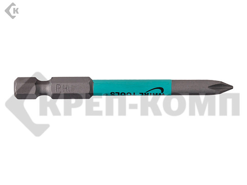 Насадка для самореза 8660 WHIRTOOLS PH1 70мм (10шт) WHIRLTOOLS