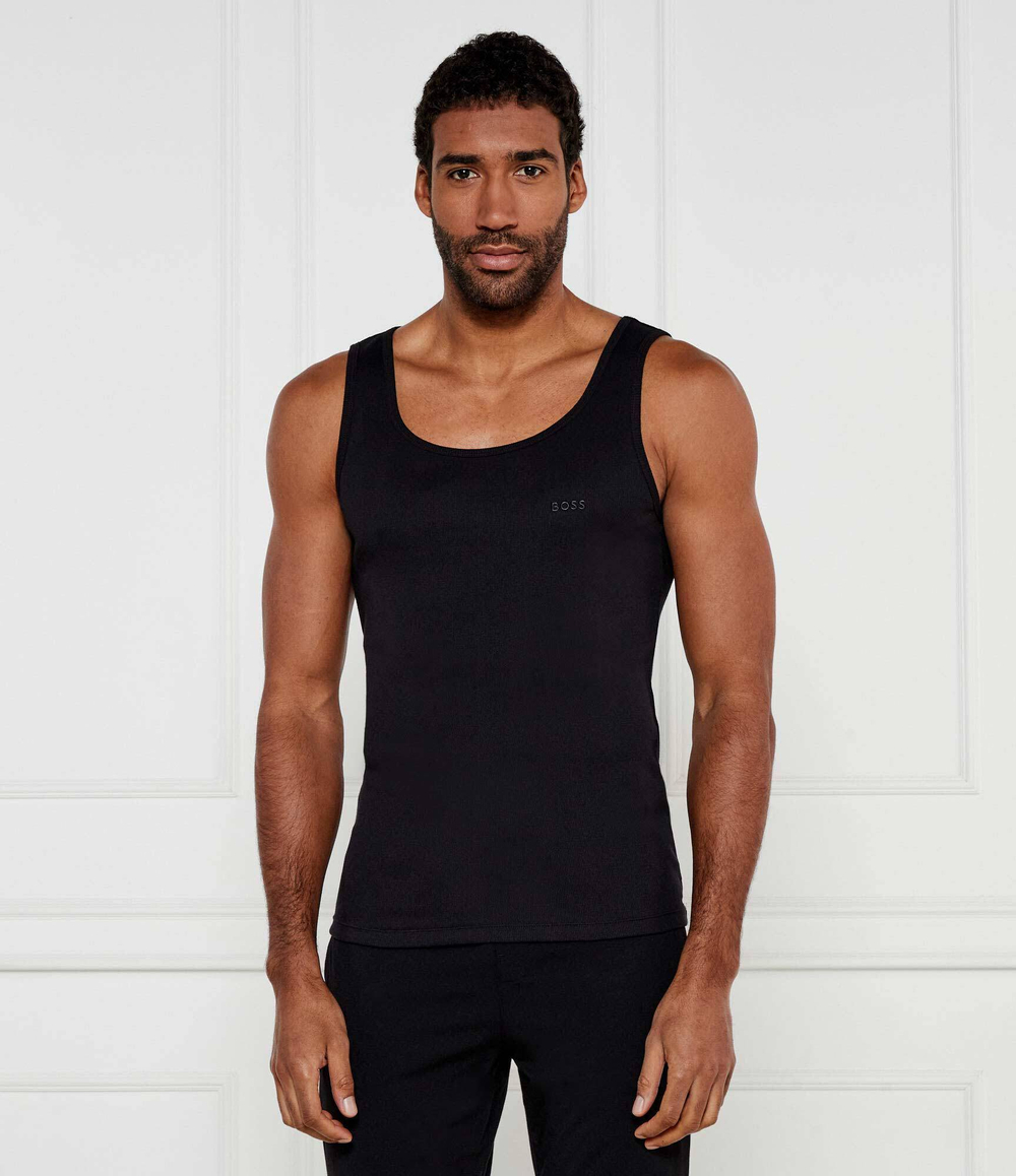 майка 3 шт. RibClassic Boss Bodywear - черный(50542132)