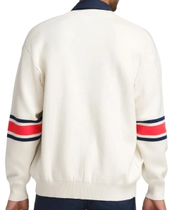 Мужская теннисная кофта Wilson Westport Cardigan - Бежевый