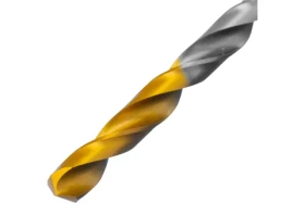 Сверло спиральное по металлу 5x86 мм, Р6М5, Golden Tip Denzel 718233